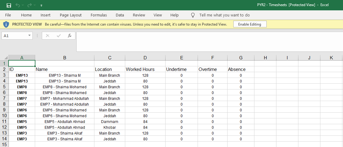 Payroll Runs - Qoyod