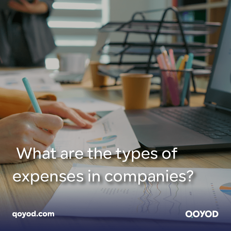 What are the types of expenses in companies?