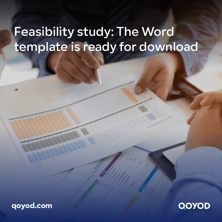 Feasibility study: The Word template is ready for download