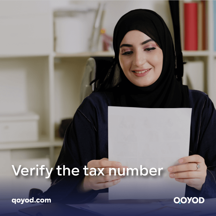 Verify the tax number