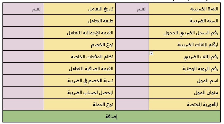 طريقة حساب ضريبة الخصم والتحصيل وتقديم إقرار 41