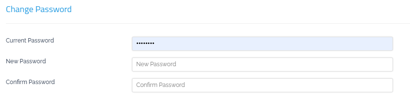 Change Password - Qoyod