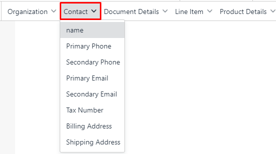 New Document designer settings - Qoyod