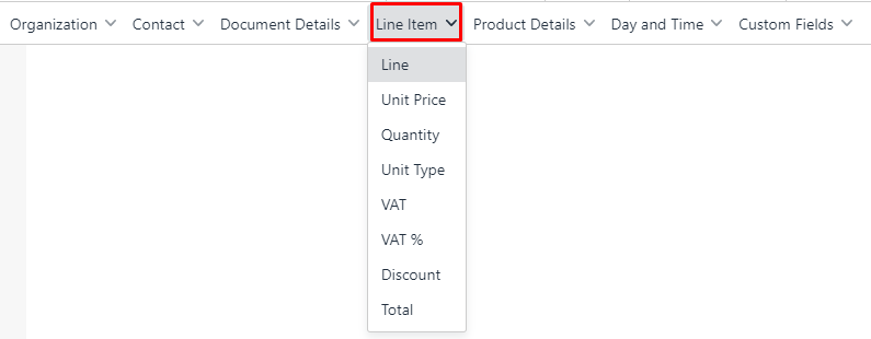 New Document designer settings - Qoyod