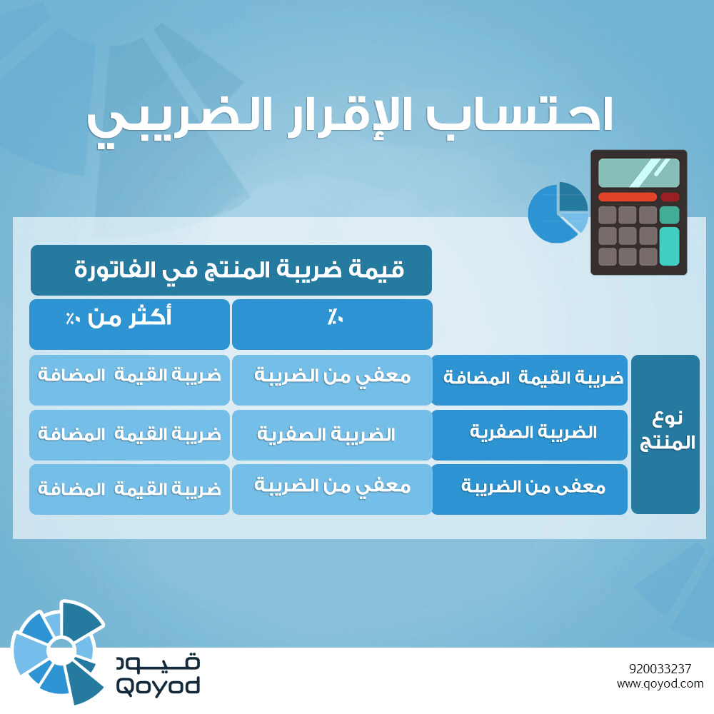 تقرير الإقرار الضريبي - قيود