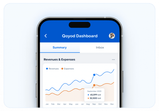 QMobile App EN Spacing Qoyod | THE EASIEST ACCOUNTING PROGRAM - Qoyod